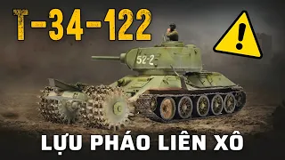T-34-122: Lựu pháo trên xe tăng huyền thoại | World of Tanks