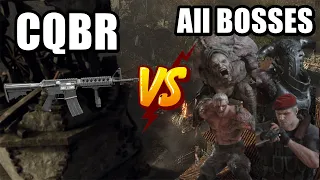 Resident Evil 4 Remake CQBR Assault Rifle MAX LEVEL VS All BOSSES