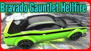 Dodge Challenger Hellcat in GTA Tuning + Test  - GTA 5 ONLINE Deutsch PS4