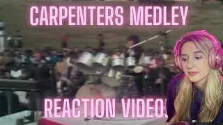 CARPENTERS - BACHARACH/DAVID MEDLEY  LIVE IN 1970, REACTION VIDEO!