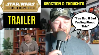 Star Wars The High Republic Trailer Reaction & Thoughts!