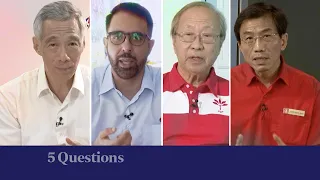 5 Questions with PM Lee, Pritam Singh, Tan Cheng Bock, Chee Soon Juan | The Straits Times [FULL]