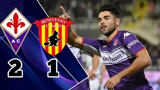 Fiorentina vs Benevento 2 - 1 Full Highlights Riccardo Sottil Goal | ITALY Coppa Italia | Extended 🎮