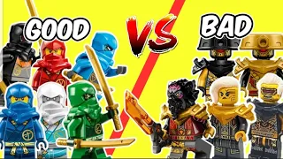 I simulated a giant LEGO NINJAGO BATTLE...