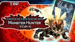 TOP 5 - JUEGOS DE CAZA QUE NO SON MONSTER HUNTER