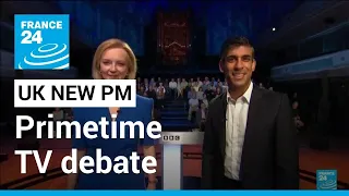 Tough talk as UK PM rivals head into primetime TV debate • FRANCE 24 English