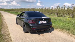 ICON DOWNPIPE + EXHAUST + OPF DELETE + M240i LOOK - BMW F22 220i B48 B20 - STAGE 2 +