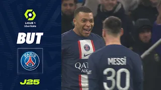 But Kylian MBAPPE (25' - PSG) OLYMPIQUE DE MARSEILLE - PARIS SAINT-GERMAIN (0-3) 22/23