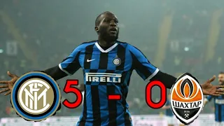 Inter Milan vs Shakhtar Donetsk 5 0   All Goals   Extended Highlights720P HD 1