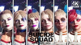 Harley Quinn All Customization (Outfits, Emotes, Poses & More) Suicide Squad Kill the Justice League