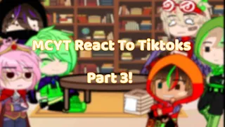 MCYT React To Tiktoks Part 3!