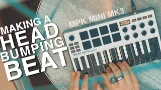 Making A Beat On The Akai MPK MINI MK3!