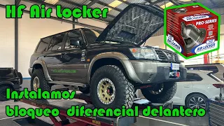 Instalación de bloqueo de diferencial delantero - Patrol GR Y61