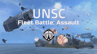 UNSC Fleet Battle: BTB Assault - Halo Custom Game Browser [MCC]