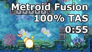 [TAS] GBA Metroid Fusion "100%" in 1:35:19.3 (0:55 in-game) by BioSpark