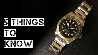 Tudor Black Bay Harrods - 5 Things You Need To Know 🖐🏻