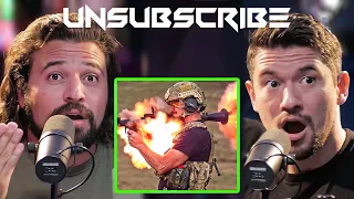 Brandon Herrera Reacts To Ballistic High-Speed RPG Accident | Unsubscribe Podcast Clips