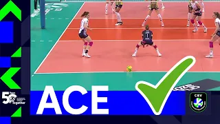 SERVE like a PRO with Fenerbahce, Vakifbank and more  I CEV Champions League Volley Women