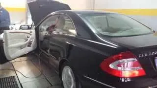 CLK 200 dyno test