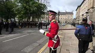 Consecutive Military Parades through Edinburgh