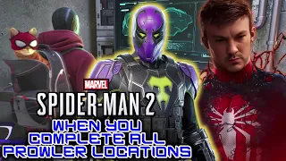 Marvel's Spider-Man 2  - WHAT HAPPENS WHEN YOU COMPLETE ALL PROWLER HIDEOUTS - PART 16
