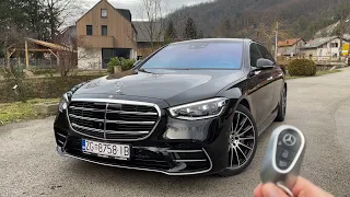 НОВЫЙ Mercedes S-Class 2021 - ПОЛНЫЙ ОБЗОР (экстерьер, интерьер, MBUX) ДЛИННАЯ БАЗА AMG Line