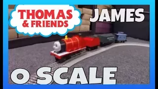 Lionel Thomas and Friends James Freight Train Set - GoPro view O Scale