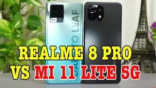So sánh Xiaomi Mi 11 Lite 5G vs Realme 8 Pro : Dễ dàng lựa chọn?