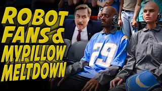 Did A.I. Robots Crash a Football Game?! Mike Lindell SNAPS at Lawyer!