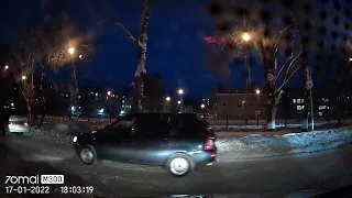 70mai Dash Cam M300 пример записи ночью