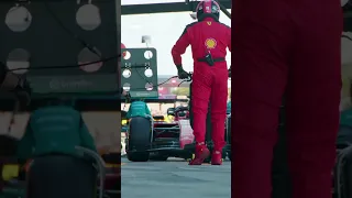 Leclerc's Speedy Suzuka Pit Stop ⏱️ | 2023 Japanese Grand Prix | DHL #Shorts