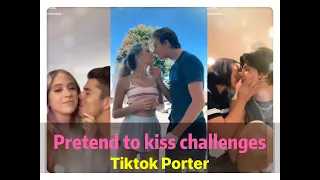 Pretend to kiss to see how my bf/gf would react 😜😜😜 Tiktok Compilation --- Tiktok Porter