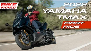 2022 Yamaha TMAX Tech Max Maxi-Scooter | First Ride