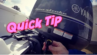 How to Flush Saltwater from a Yamaha 4 Stroke Outboard