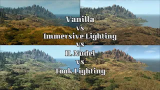 The Witcher 3: Wild Hunt | Vanilla vs IL vs IL Nudel vs Took Lighting | Lighting mods Comparison