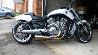 HARLEY DAVIDSON VROD new tyre stickers! Sweet Mod! #harleydavidsonvrod #harleyvrod #harleydavidson