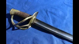 The French model 1822 light cavalry sabre - an overview.