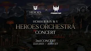 Heroes Orchestra LIVESTREAM - HoMM III & IV & V - 2nd CONCERT