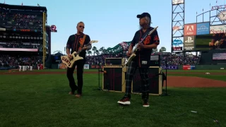 Metallica plays the National Anthem at AT&T