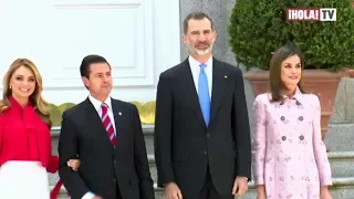 Los Reyes de España reciben a Enrique Peña Nieto y a su esposa | La Hora ¡HOLA!