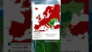 European countries that speak romanian