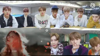 Nct 127 reaction to : Jennie and Rose  video from likee and Bts video from tik tok