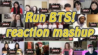 [BTS] Run BTS 달려라 방탄 ep.57｜reaction mashup