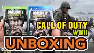 Call of Duty WW II (World War II) (Xbox One/PS4) Unboxing !!