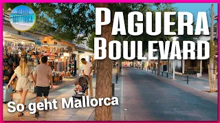 Paguera Boulevard und Geschäfte #Mallorca #