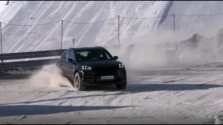 El nuevo Porsche Macan, a prueba sobre la nieve Andorrana
