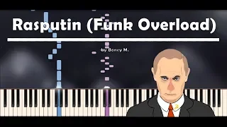 Boney M. | Rasputin (Funk Overload Remix) | Piano