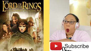 I watched **THE LORD OF THE RINGS** FELLOWSHIP OF THE RINGS  **PART1/2**| *FIRST TIME REACTION*