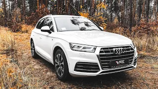 Audi Q5 2.0 TDI. Идеальный городской кроссовер? Тест-Драйв.