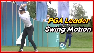 PGA Top10 Leader "Viktor Hovland" Powerful Swing & Slow Motion Tracers